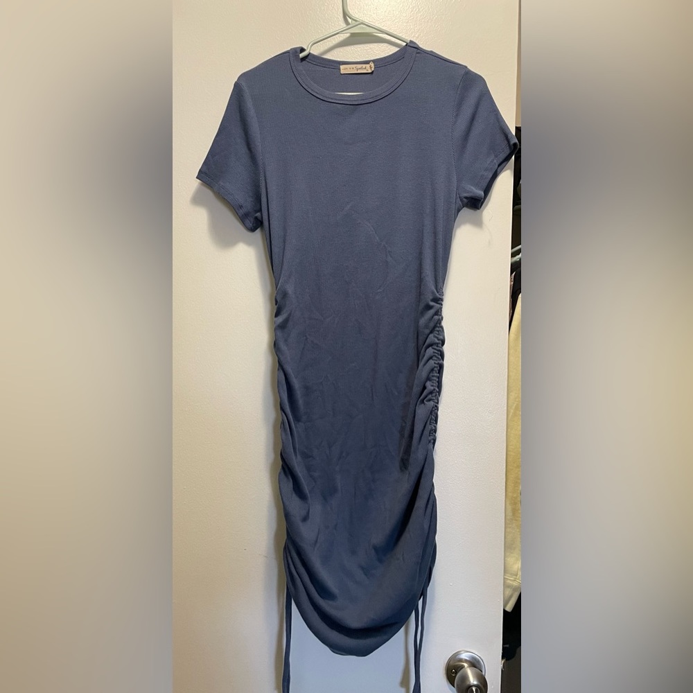 Live to be Spoiled- Scrunched up Juniors Dress